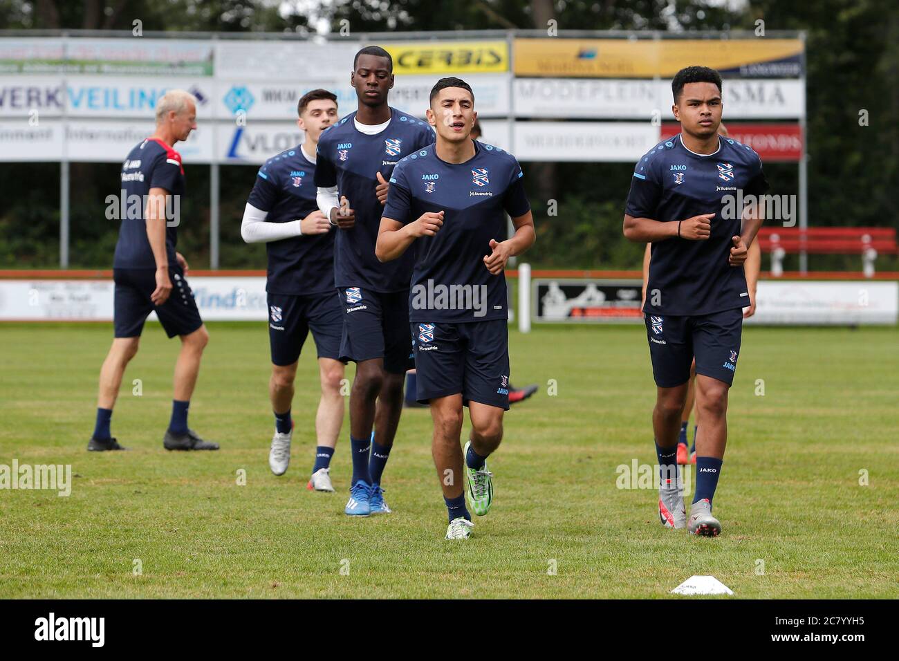 JUBBEGA, 20-07-2020, calcio, stagione 2020 / 2021, olandese Eredivisie durante la prima formazione di SC Heerenveen Foto Stock