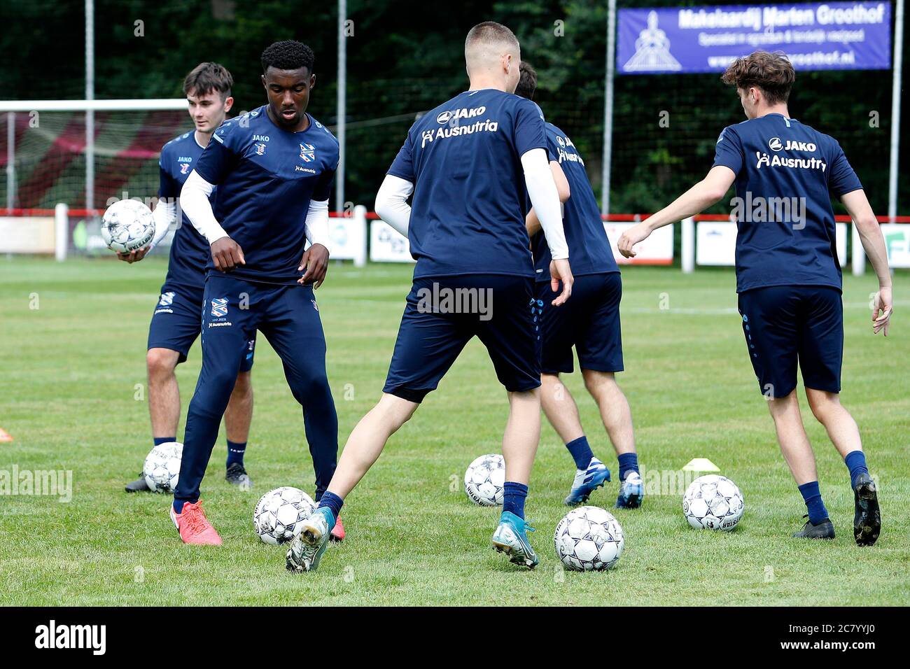 JUBBEGA, 20-07-2020, calcio, stagione 2020 / 2021, olandese Eredivisie durante la prima formazione di SC Heerenveen Foto Stock