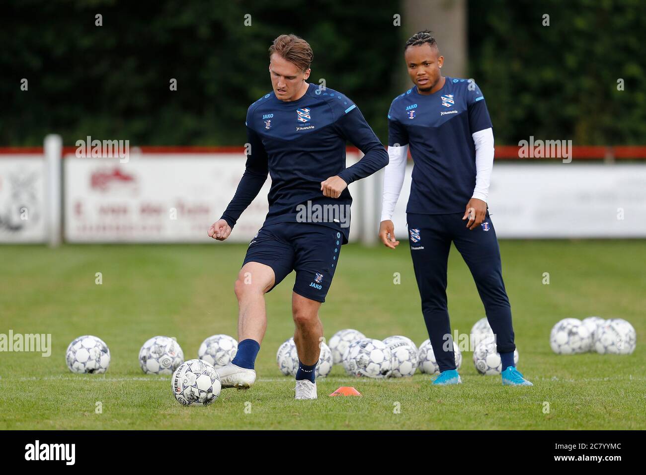 JUBBEGA, 20-07-2020, calcio, stagione 2020 / 2021, olandese Eredivisie durante la prima formazione di SC Heerenveen Foto Stock