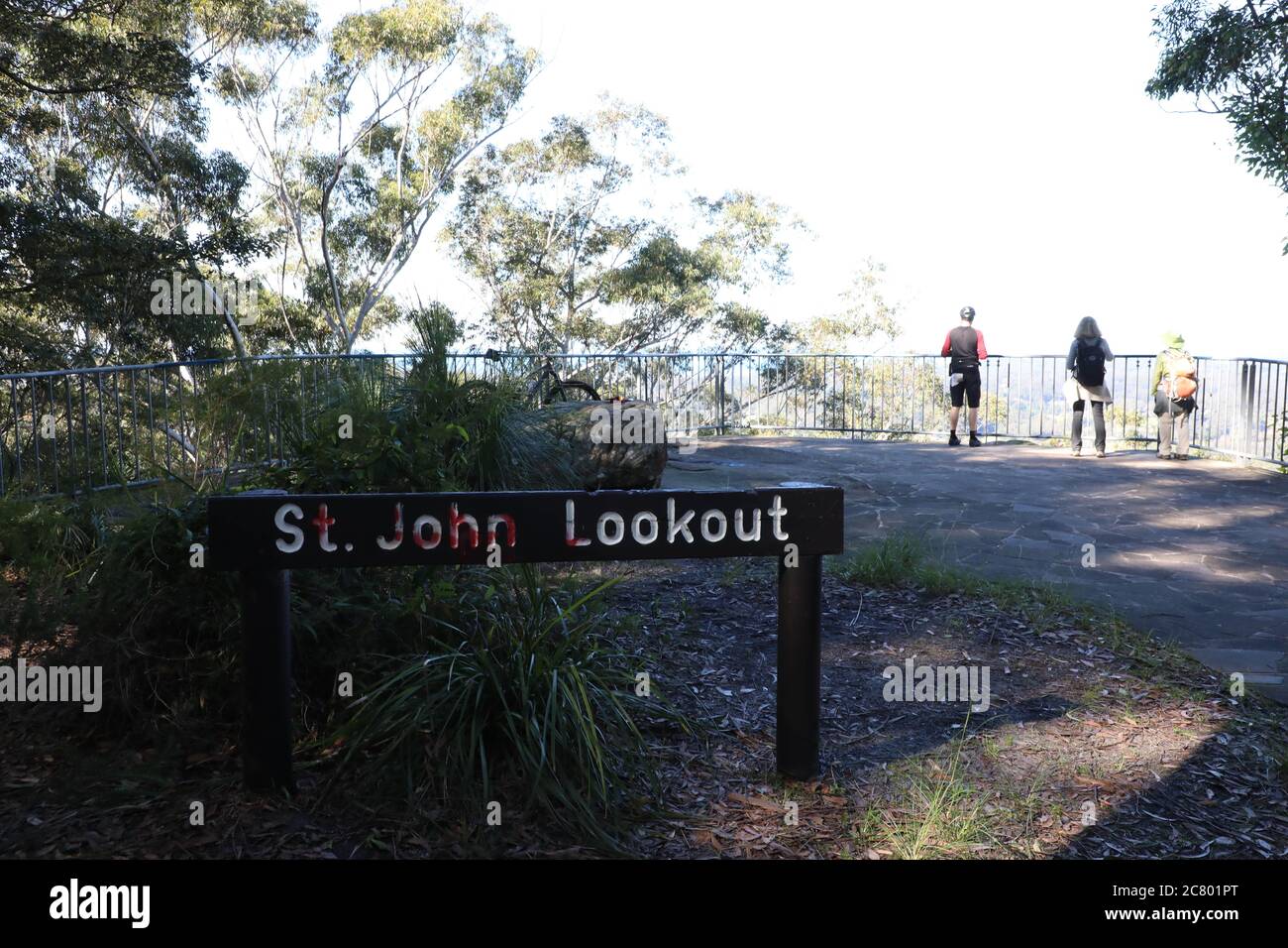 Saint Johns Lookout, Katandra Reserve su Toomeys Road, Mount Elliot NSW 2250. Foto Stock