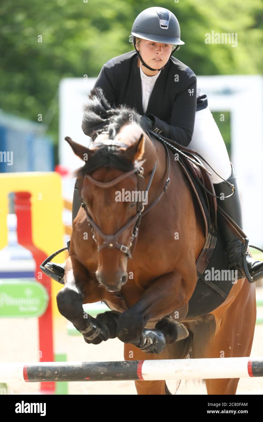 Pandemic Amateur Sports ancora in esecuzione ai tornei di Angelstone a guelph Ontario con i concorrenti olimpici Foto Stock