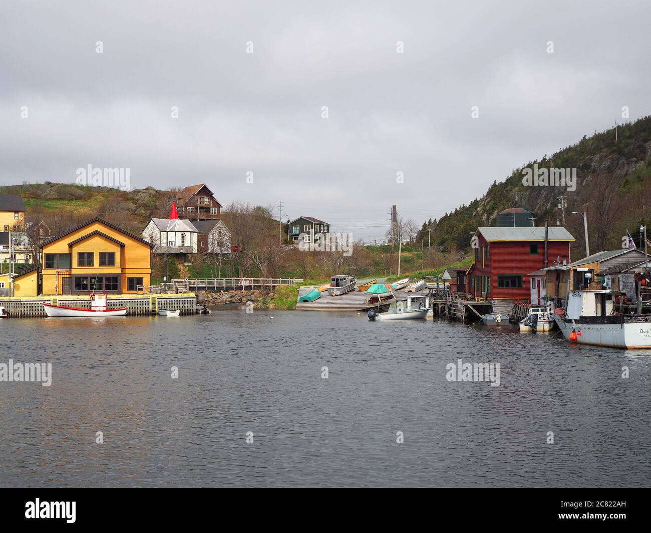 Quidi Vidi, St John's, Terranova, Canada Foto Stock