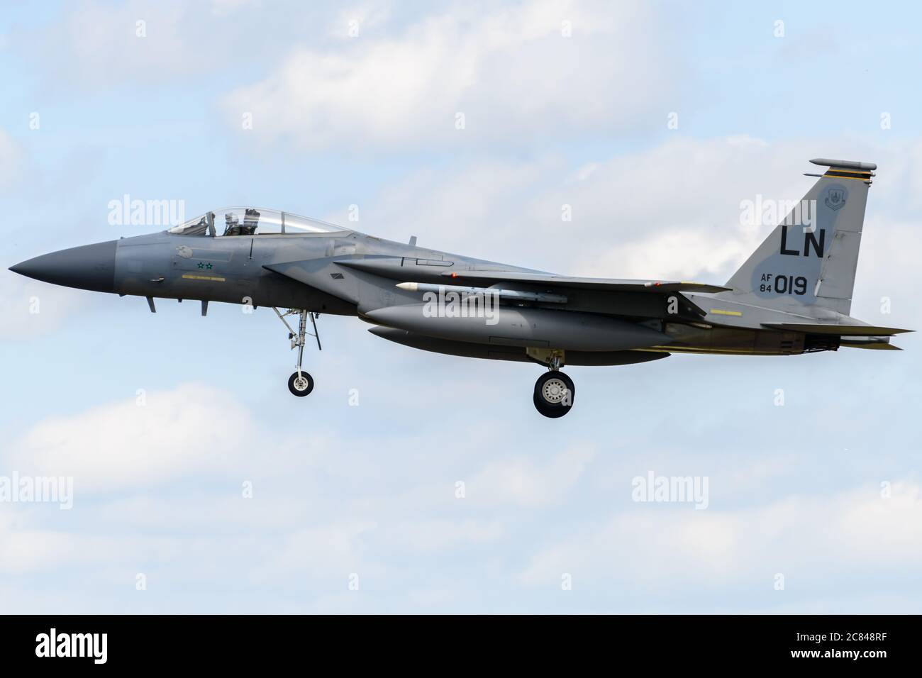 US Air Force F-15C Eagle Foto Stock