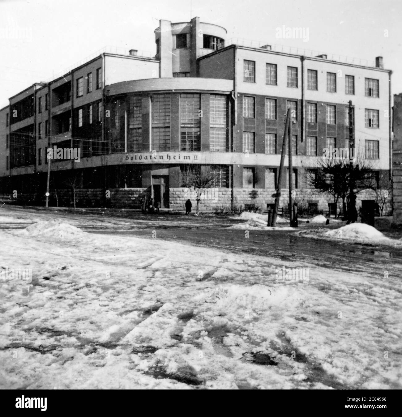 Periodo della seconda guerra mondiale, città di Bryansk (brʲansk) - Bryansk Oblast, Russia 1943 Foto Stock