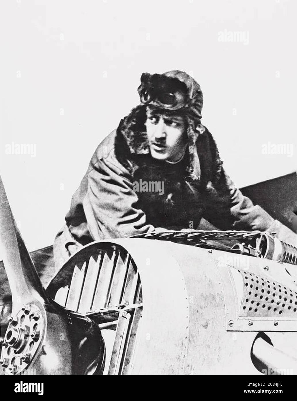 GEORGES GUYNEMER (1894-1917), asso da caccia della prima guerra francese Foto Stock