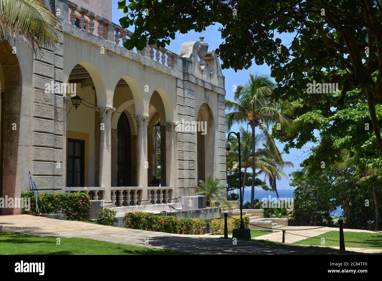 Cuba, l'Avana: Hotel Nacional de Cuba, palazzo a cinque stelle inaugurato il 30 dicembre 1930, un emblema dell'architettura cubana di allora, elencato sulle Nazioni Unite Foto Stock