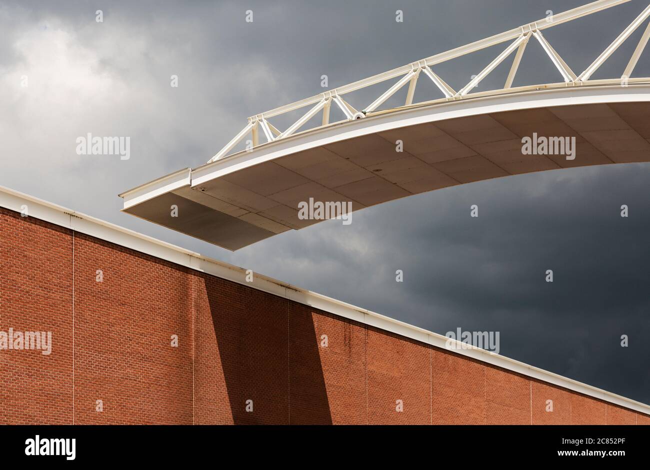 Vitra Design Museum, dettaglio architettonico, Weil am Rhein, Germania Foto Stock