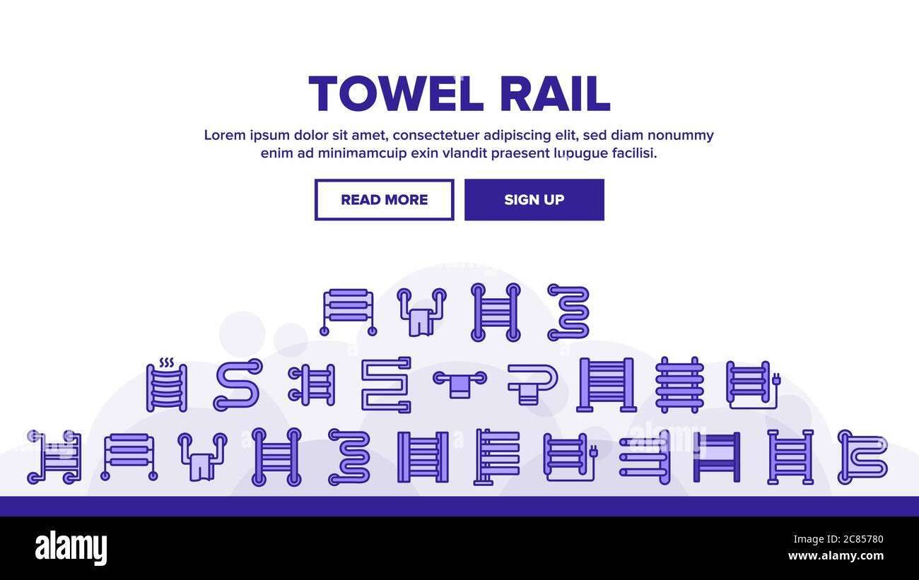 Vettore testata di atterraggio per guida di traino riscaldata Illustrazione Vettoriale