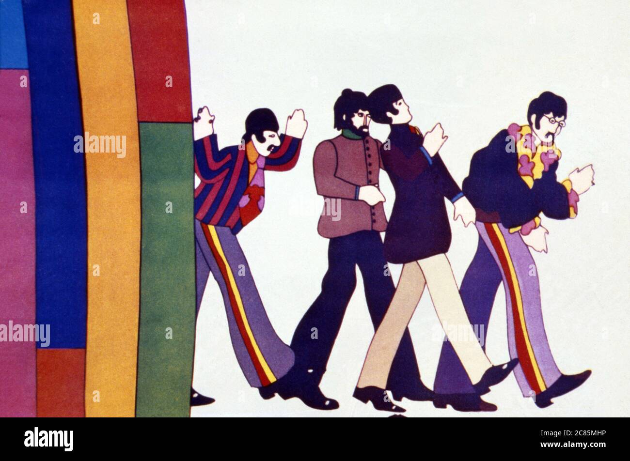 Anno sottomarino giallo : 1968 USA / Regno Unito Direttore : George Dunning Animation Foto Stock