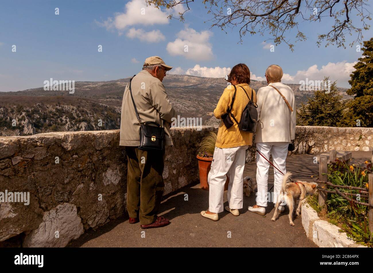 Nizza, 20 aprile 2006: Le Bar sur Loup nel sud della Francia Foto Stock