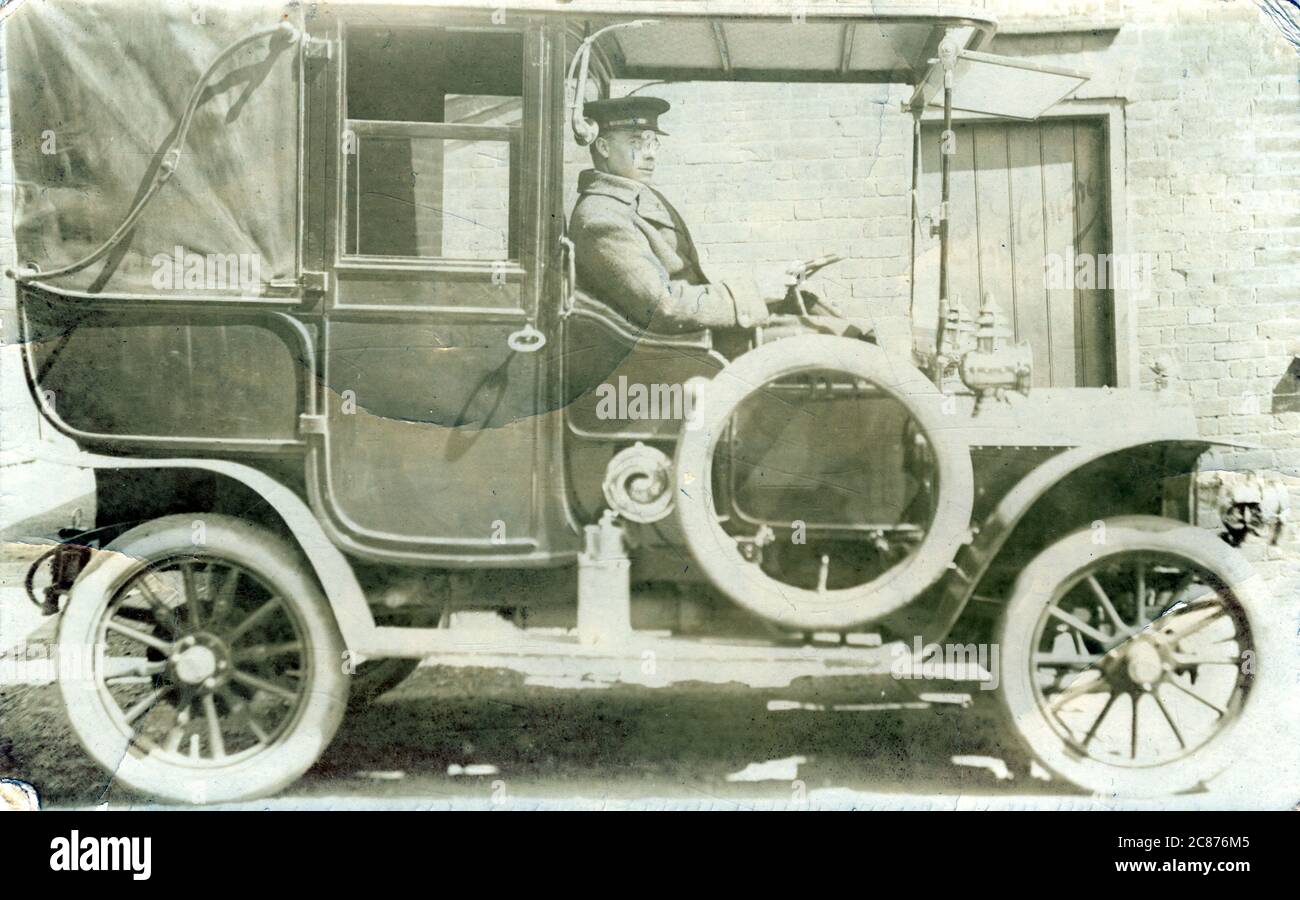 Auto d'epoca (in attesa di identificazione), Inghilterra. Foto Stock Auto d'epoca (in attesa di identificazione), Inghilterra. Foto Stock