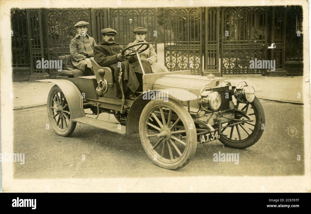 Auto d'epoca Brasier 1910s Foto Stock