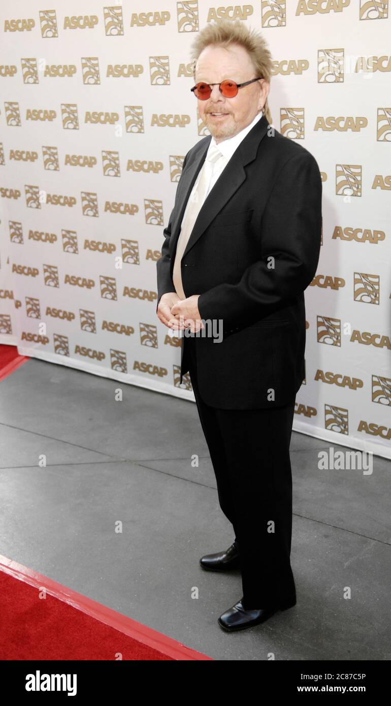 Paul Williams partecipa al 2009 ASCAP Pop Music Awards al Renaissance Hotel di Hollywood. Credito: Jared Milgrim/l'accesso fotografico Foto Stock