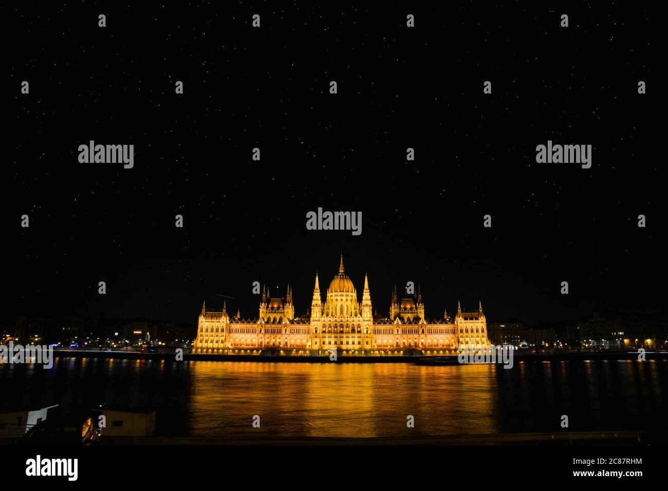 Il Parlamento di Budapest Foto Stock