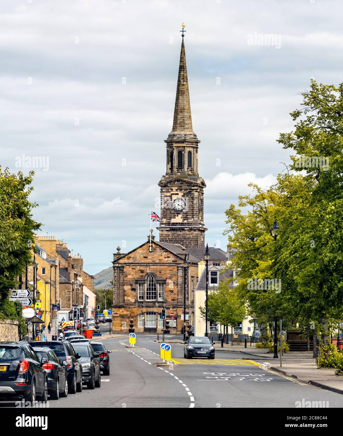 The Town House, Haddington, East Lothian, Scozia, Regno Unito. Foto Stock