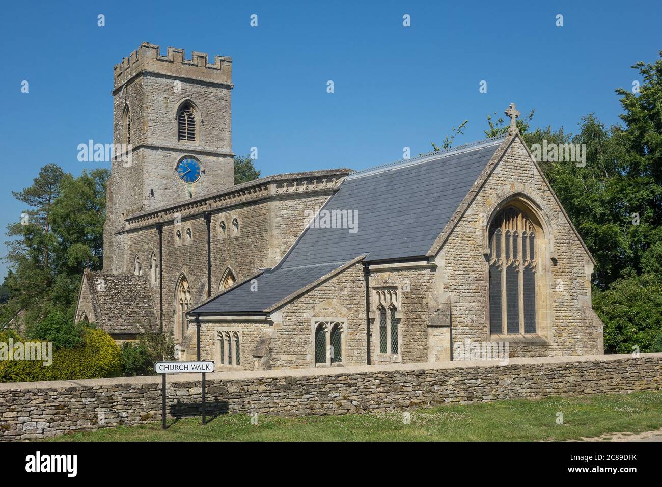 Inghilterra, Oxfordshire, chiesa di Upper Heyford Foto Stock