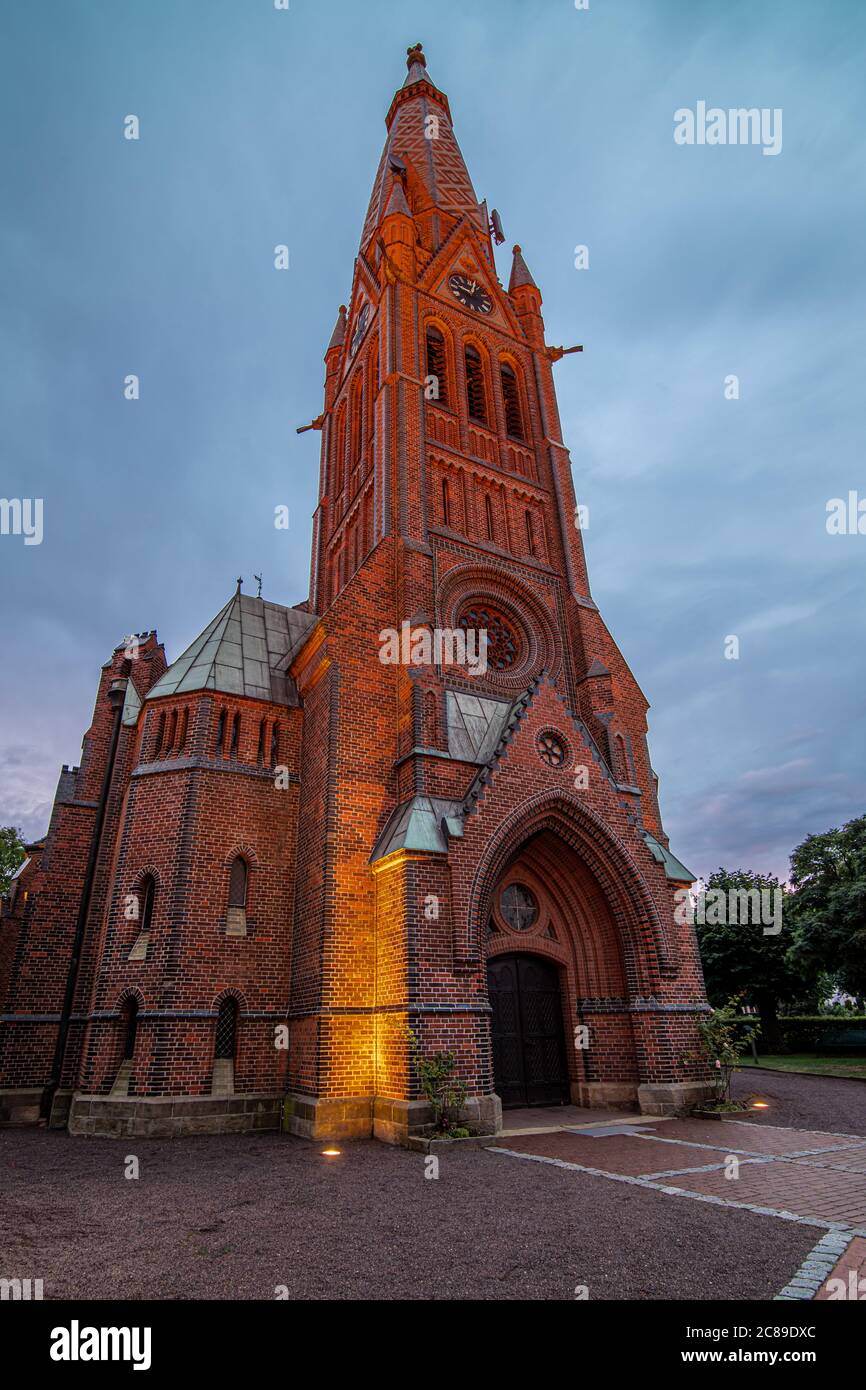 Chiesa di San Nicolai a Hagenburg, Germania Foto Stock