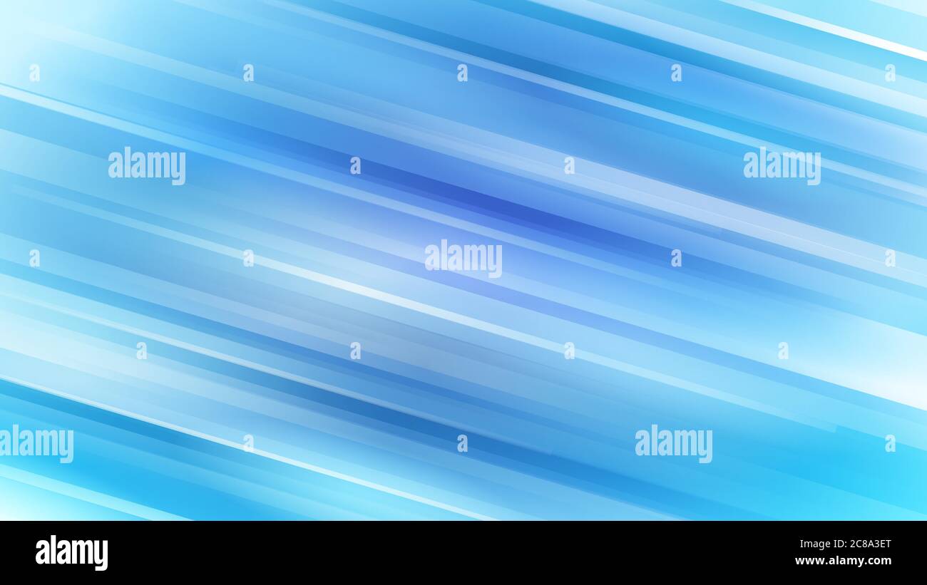Sfondo astratto con linee diagonali in colori blu chiaro Illustrazione Vettoriale