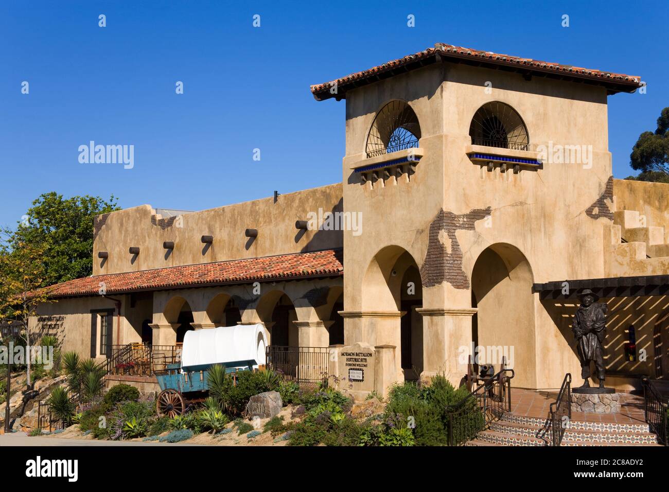 Sito storico e museo di Morton Battaglione, San Diego, California, Stati Uniti Foto Stock