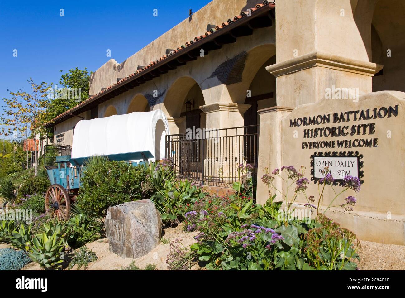 Sito storico e museo di Morton Battaglione, San Diego, California, Stati Uniti Foto Stock