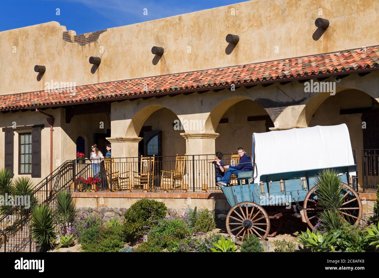 Luogo storico di Battaglione di Mormon, San Diego, California, Stati Uniti Foto Stock