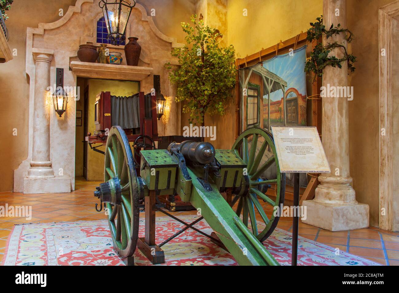 Sito storico e museo di Morton Battaglione, San Diego, California, Stati Uniti Foto Stock