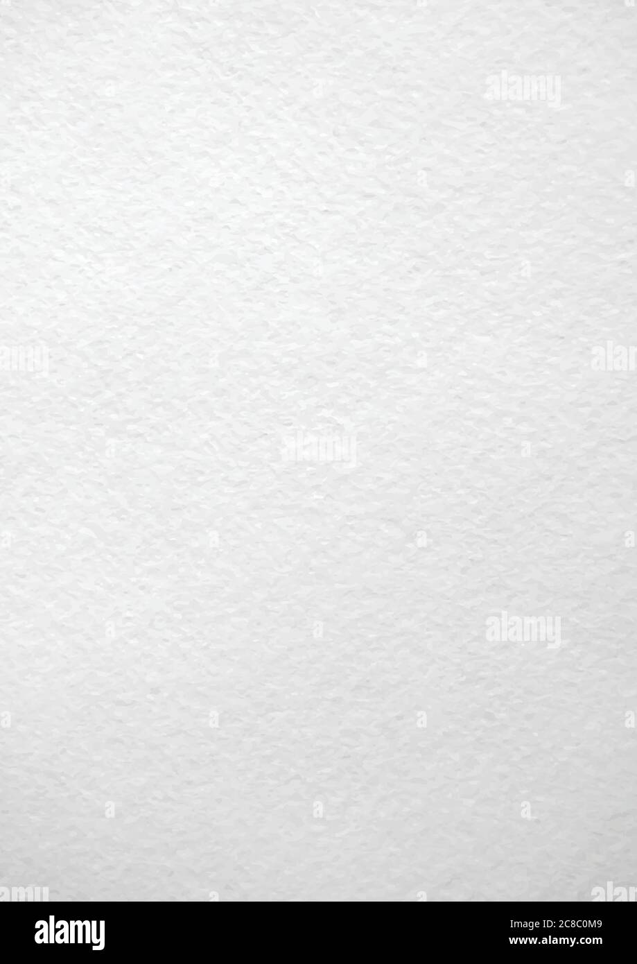 Carta bianca ad acquerello con texture vettoriale. Sfondo verticale astratto Illustrazione Vettoriale