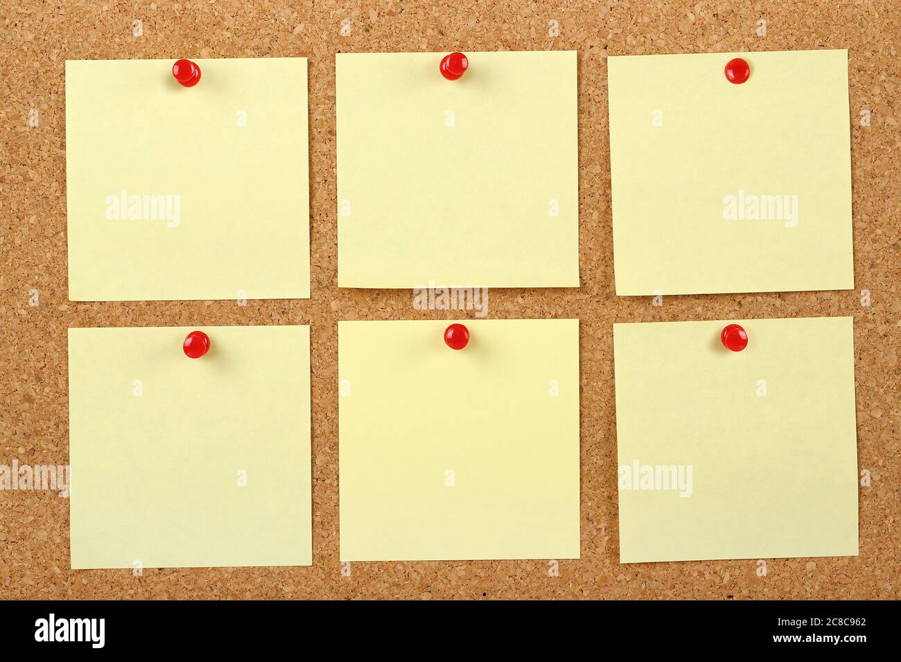 Posticknote Sei pin immagini e fotografie stock ad alta risoluzione - Alamy