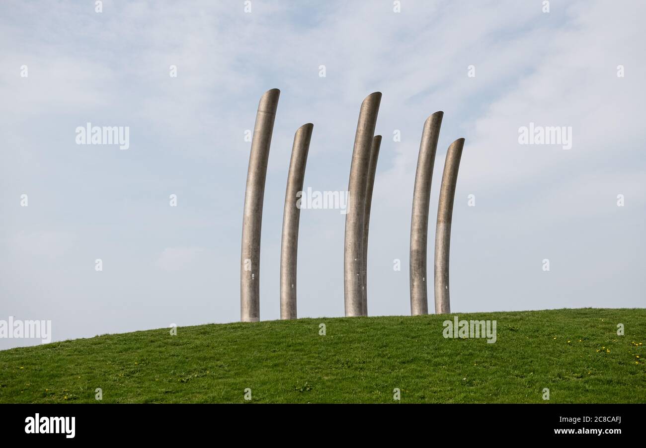 Blackpool, Covid 19 Lockdown. Foto Stock