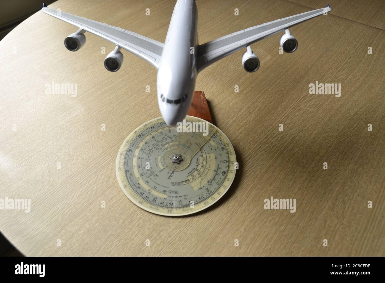 Computer ampiamente utilizzato nel settore dell'aviazione per molti anni, sia nell'aviazione civile che militare, ora in disuso a causa dell'arrivo del GPS Foto Stock