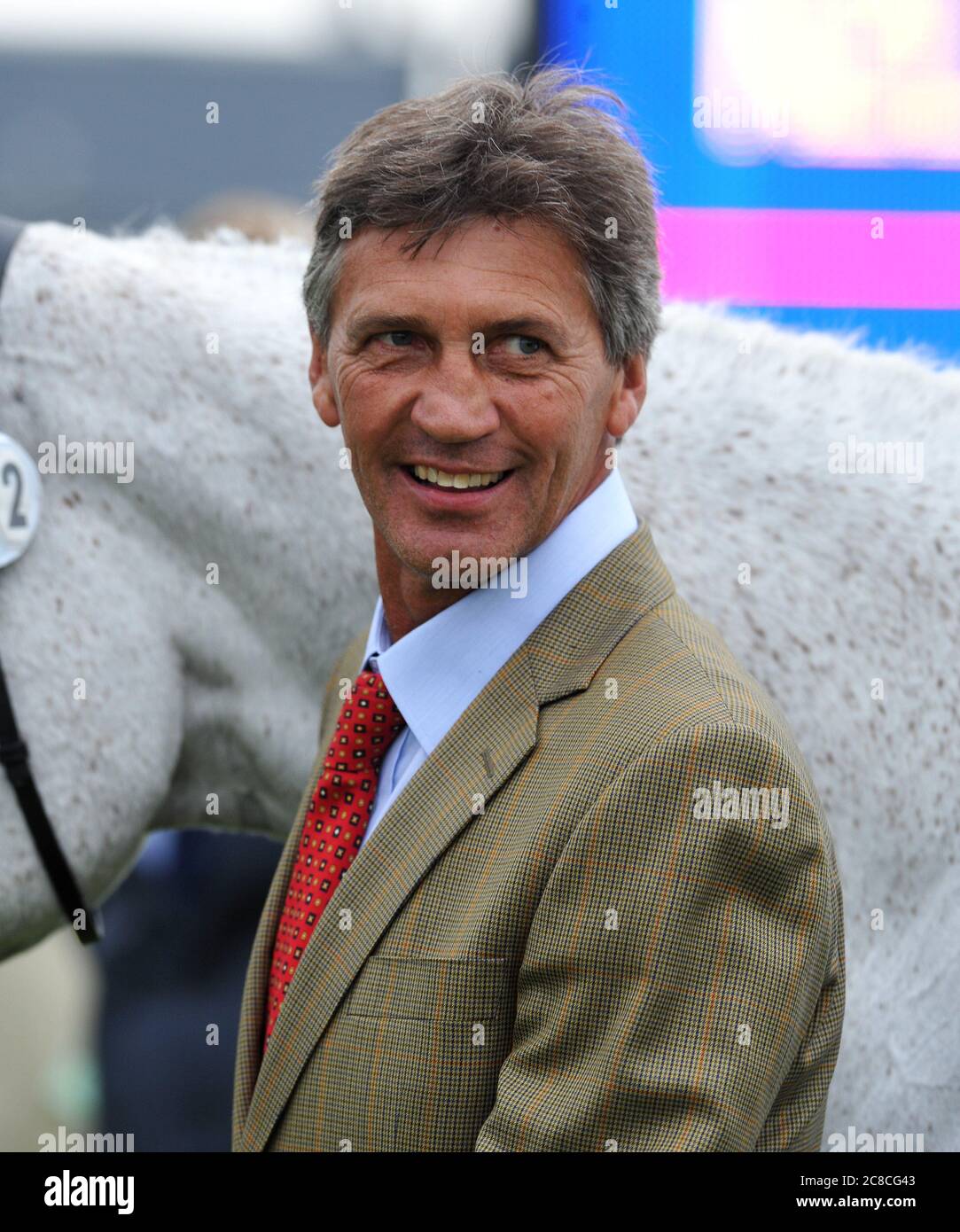 Andrew Nicholson è un cavaliere neozelandese che ha partecipato a sei Giochi Olimpici di Eventing Foto Stock Andrew Nicholson è un cavaliere neozelandese che ha partecipato a sei Giochi Olimpici di Eventing Foto Stock
