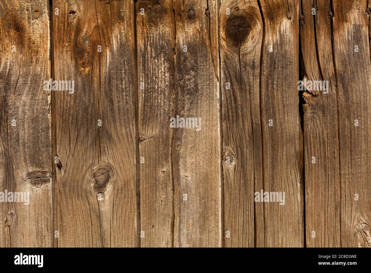 Un vecchio fienile porta di legno sfondo Foto Stock