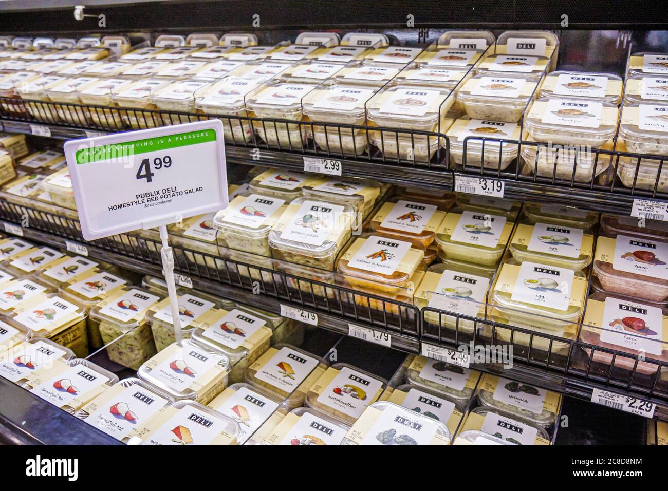 Florida Brevard County, Indianatic Beach, Publix Grocery Store, alimentari, supermercato, shopping, shopping shopper shopping negozi negozi mercati di mercato Marke Foto Stock