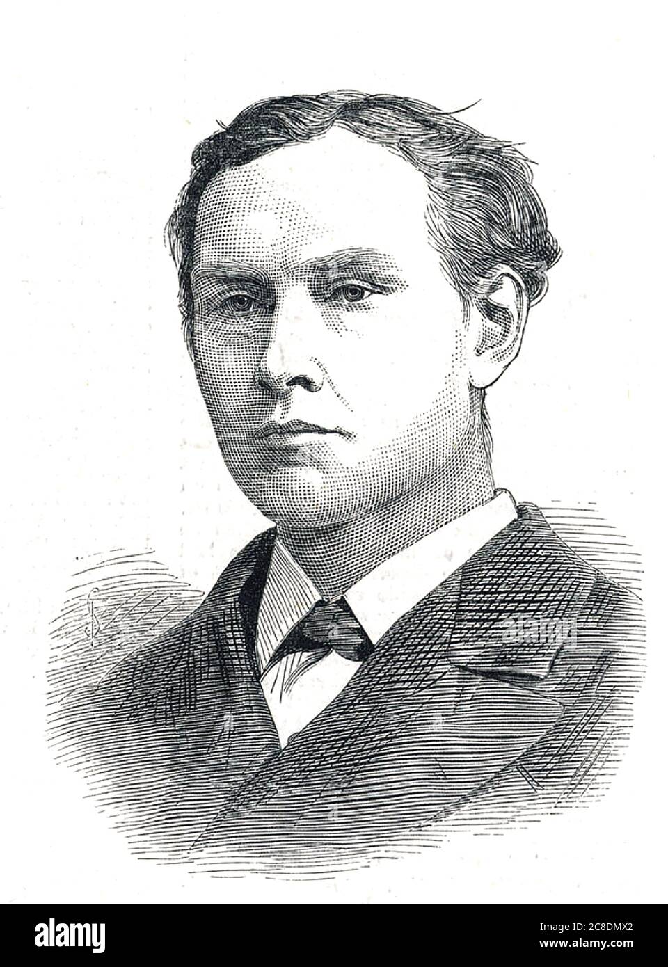 EDWARD WHYMPER (1840-1911) alpinista, autore e illustratore inglese Foto Stock