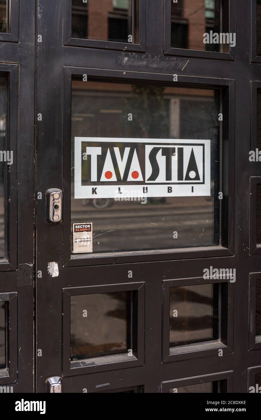 Tavastia-klubi, uno dei più antichi club di musica rock europei che rimangono in uso continuo Foto Stock