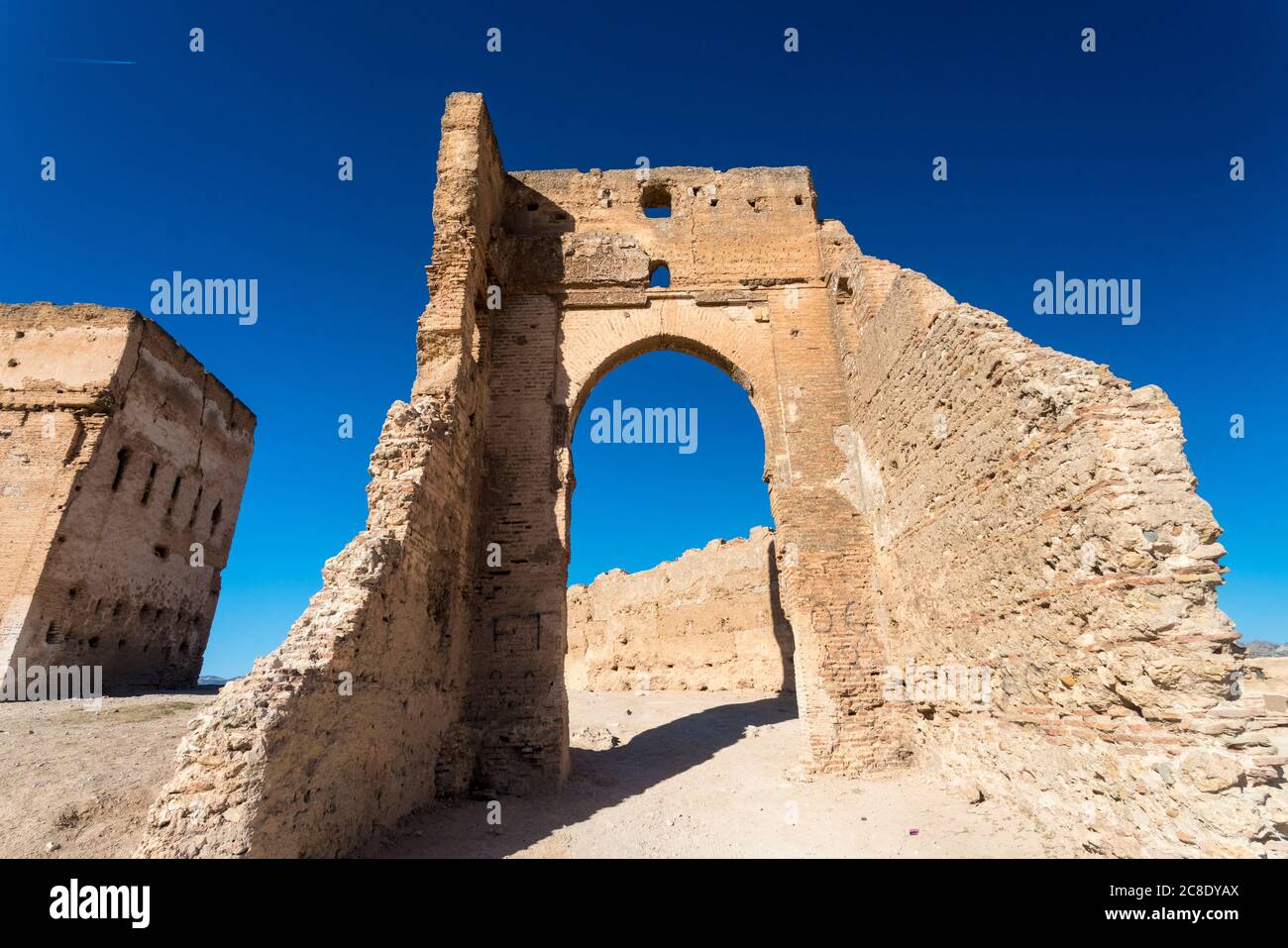 Marocco, Fes-Meknes, Fes, rovine di Tombe Marinide Foto Stock