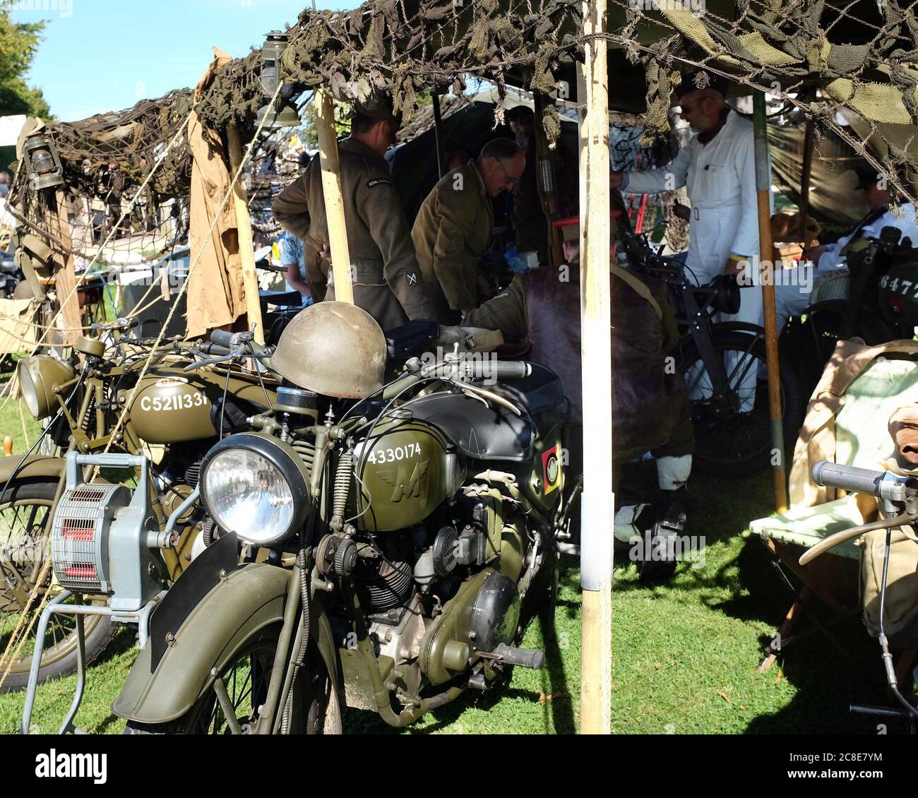 Settembre 2019 - la gara Goodwood Revival 2019, auto classiche veloci e molto altro ancora Foto Stock