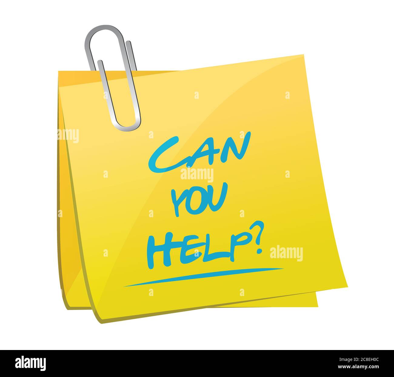 È possibile aiutare memo a pubblicare la progettazione di illustrazioni su uno sfondo bianco Illustrazione Vettoriale