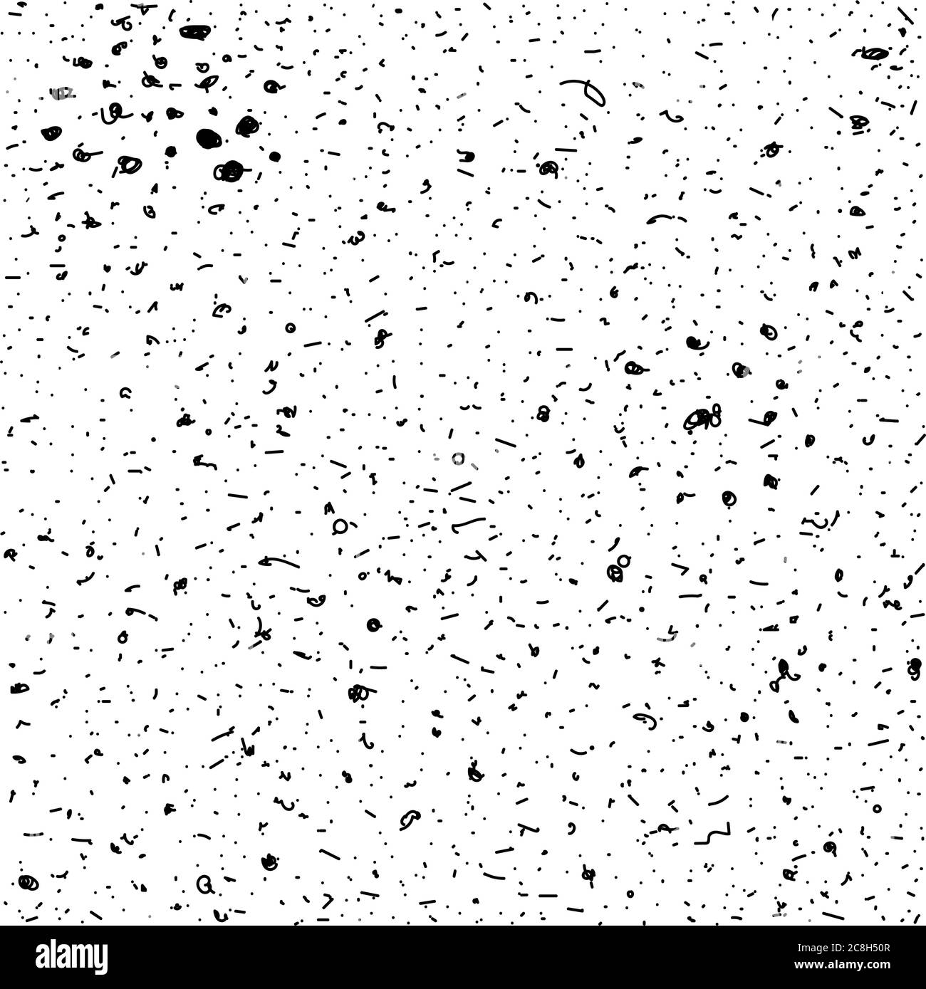 Modello senza giunture vettoriale con punti. Sfondo elegante con spot distanziati casualmente. Rifiuti minimalisti monocromatici. Motivo geometrico senza giunture di piccole dimensioni Illustrazione Vettoriale