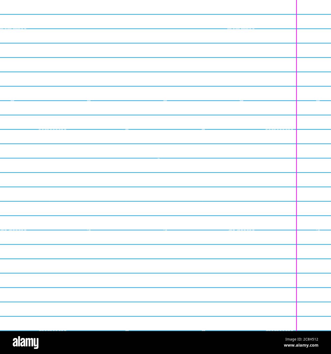 100 Strisce Per Frasi Rigate, Carta Bianca 7,6x43cm, Per Scuola E Didattica, Imparare A Scrivere