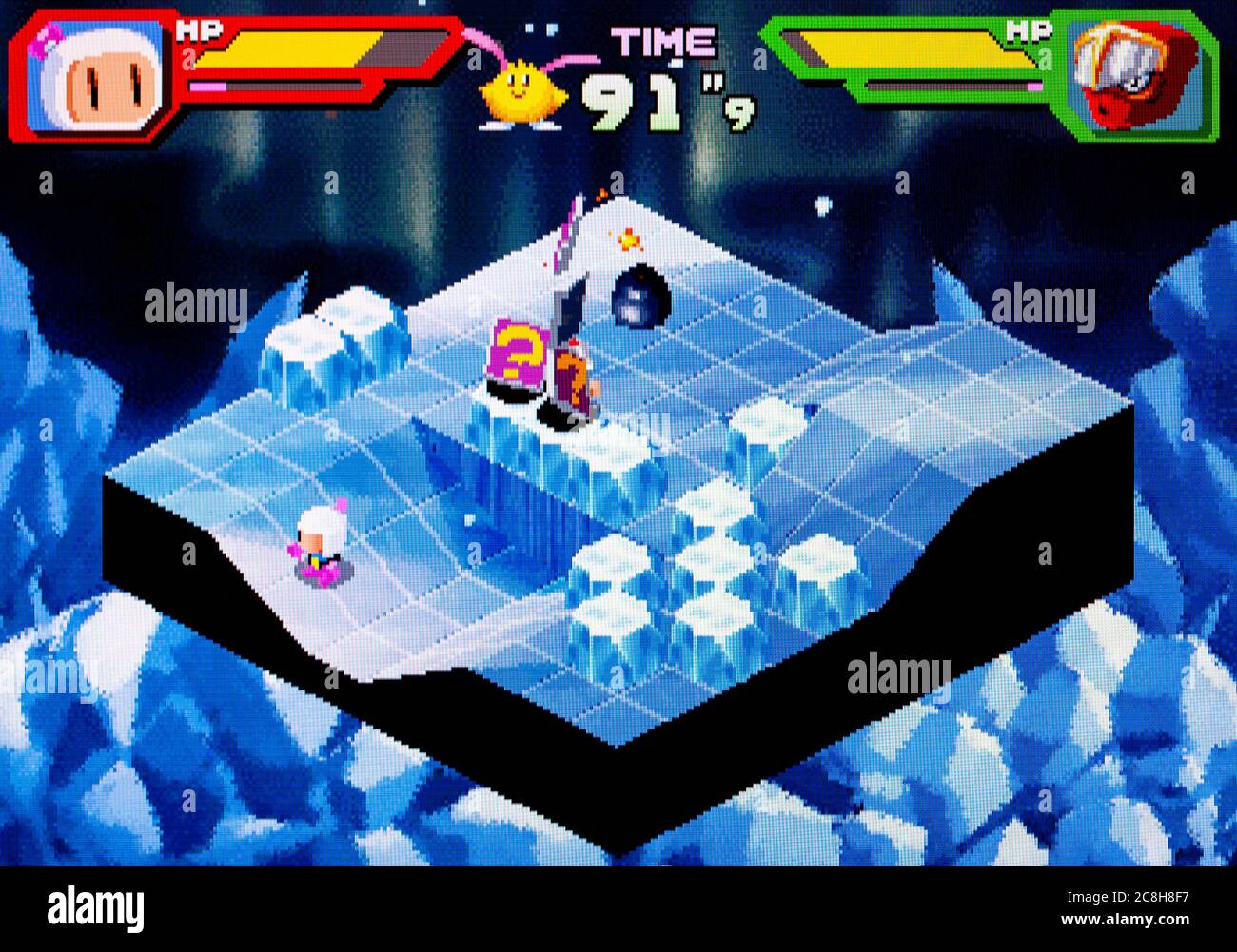 Saturno Bomberman lotta!! - sega Saturn Videogame - solo per uso editoriale Foto Stock