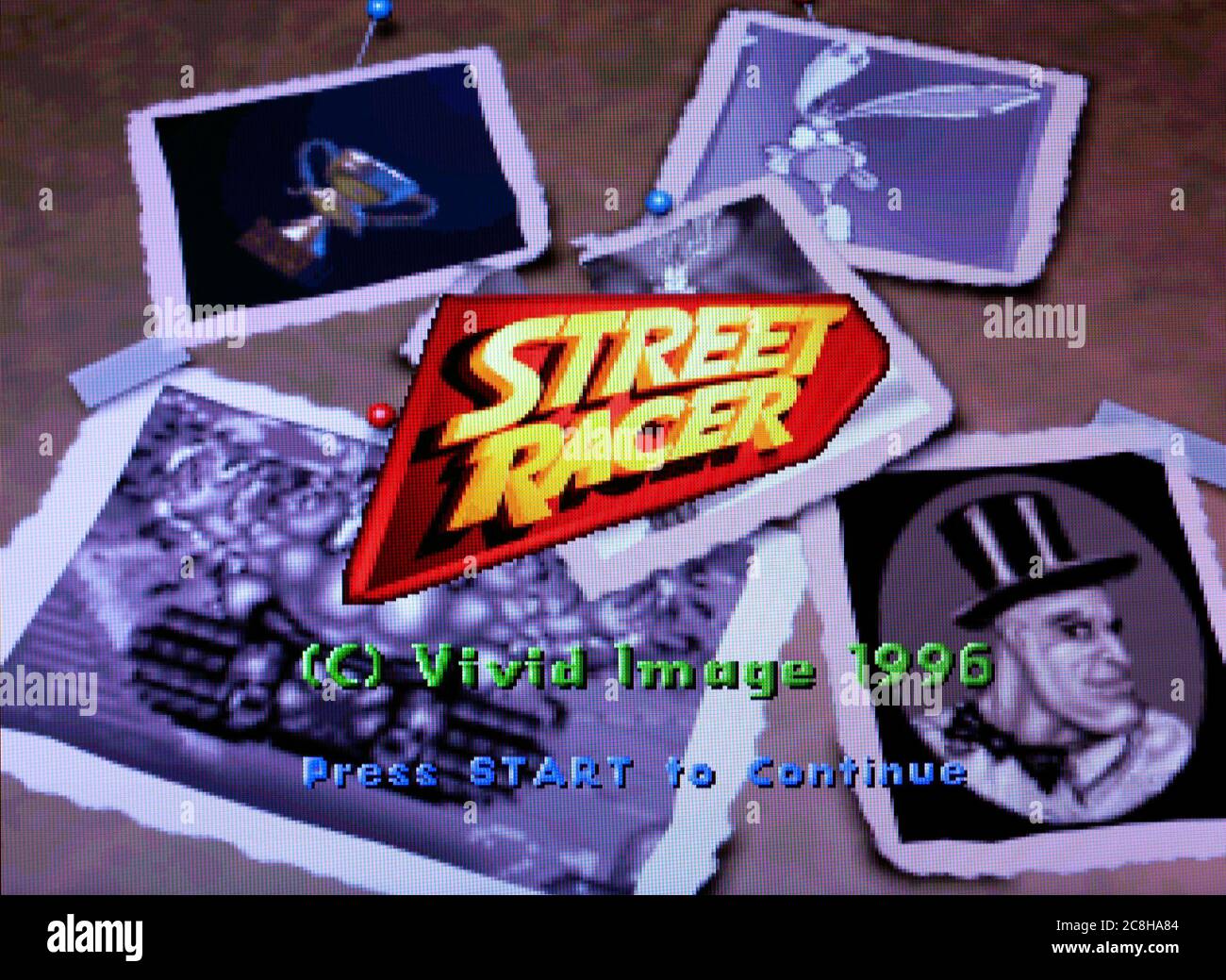 Street Racer - sega Saturn Videogame - solo per uso editoriale Foto Stock