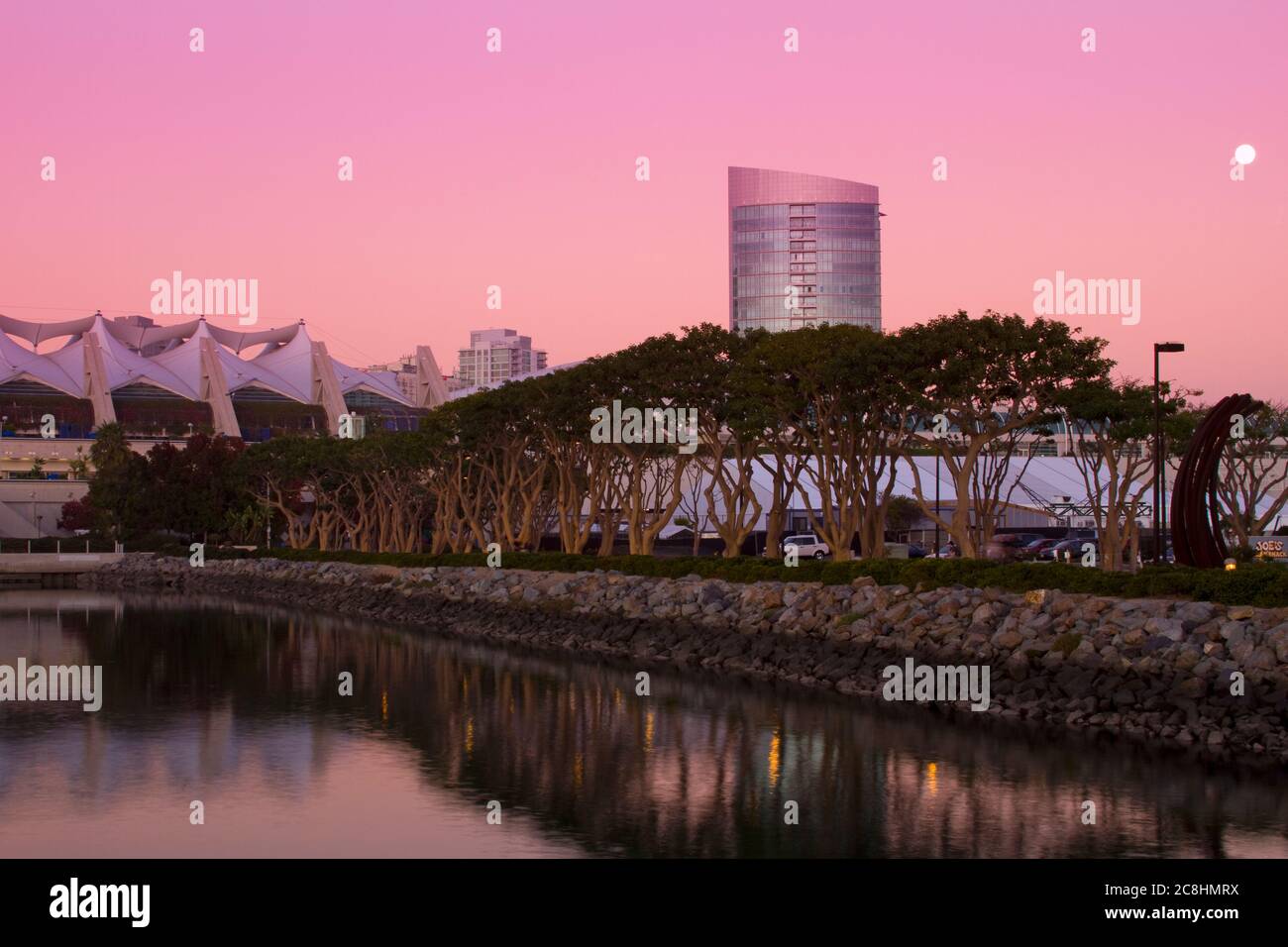 Embarcadero Marina , Centro Congressi & Omni Hotel, San Diego, California, Stati Uniti Foto Stock