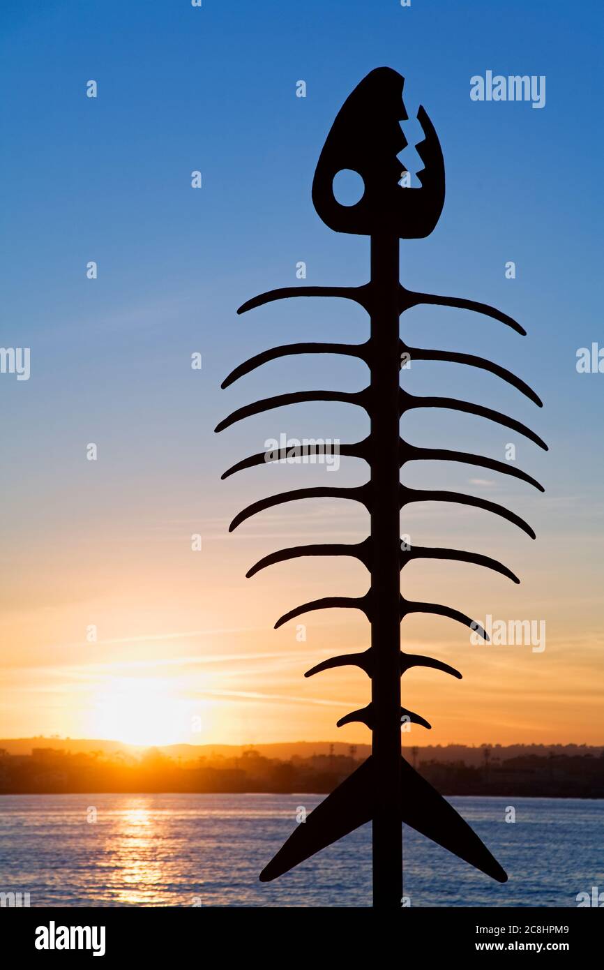 Pingot di Z. Pingot all'Embarcadero Marina Park, San Diego, California, Stati Uniti Foto Stock