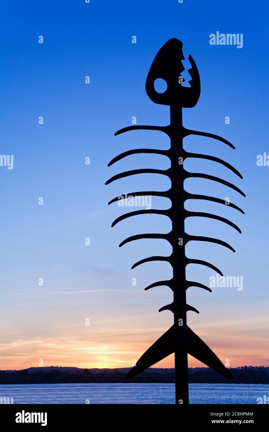 Pingot di Z. Pingot all'Embarcadero Marina Park, San Diego, California, Stati Uniti Foto Stock