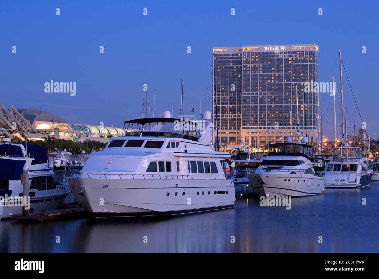 Embarcadero Marina, San Diego, California, Stati Uniti d'America Foto Stock