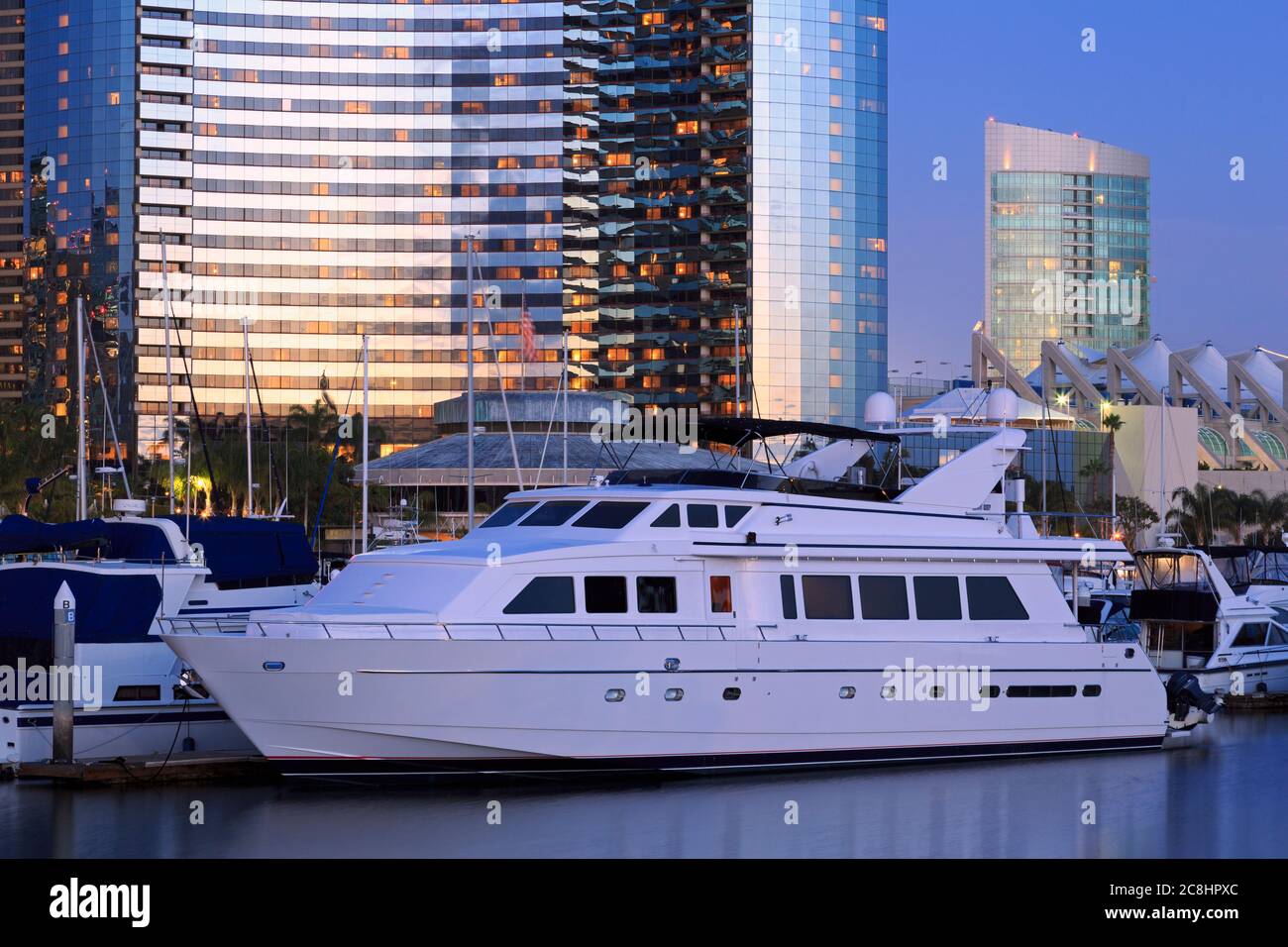 Embarcadero Marina, San Diego, California, Stati Uniti d'America Foto Stock
