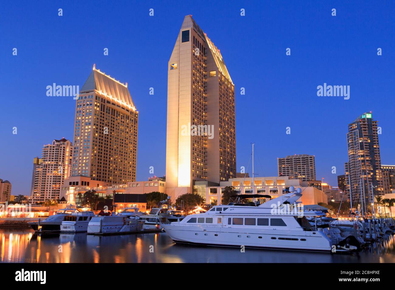Embarcadero Marina, San Diego, California, Stati Uniti d'America Foto Stock