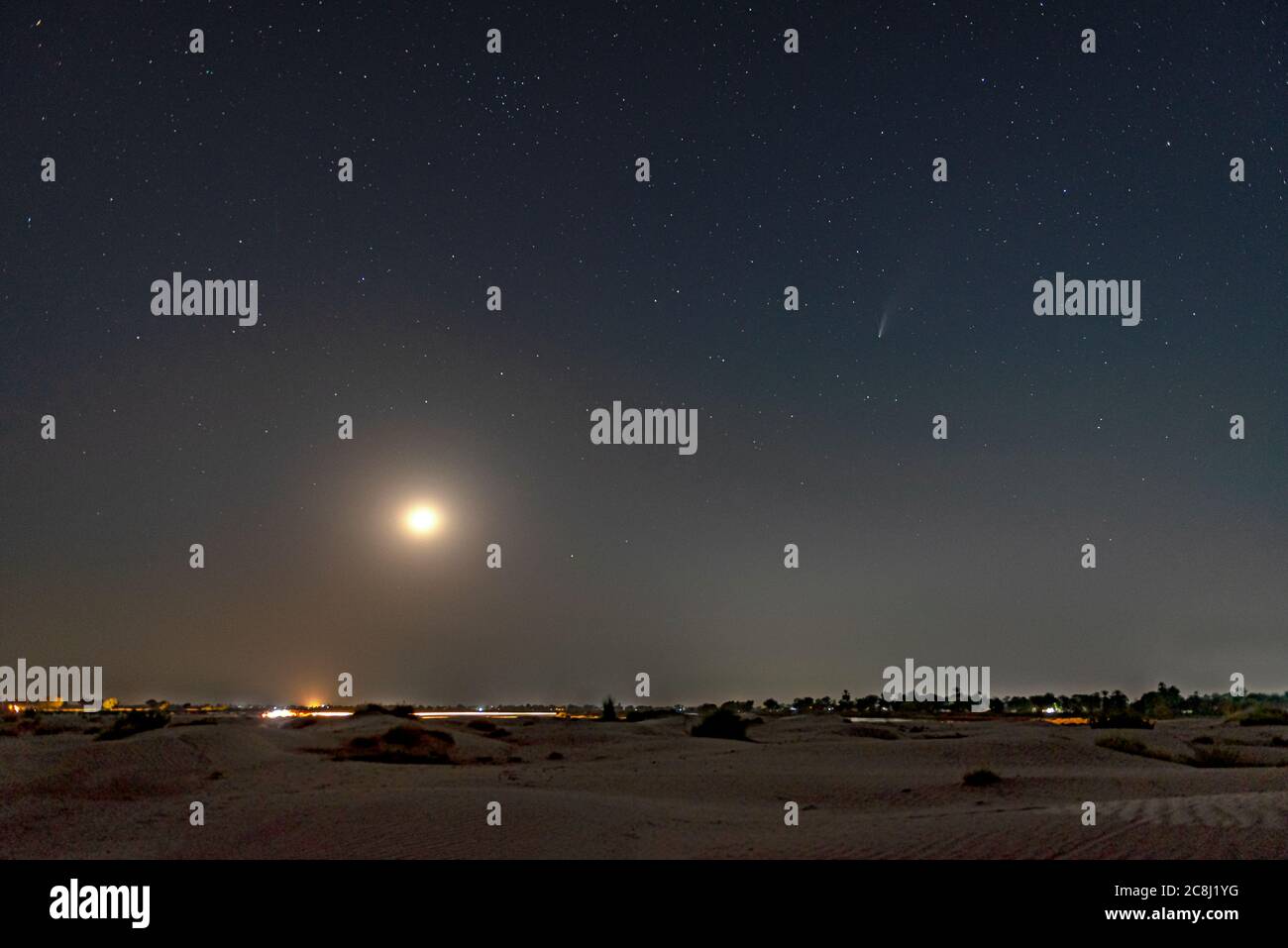 alba e tramonto per gli sfondi Foto Stock
