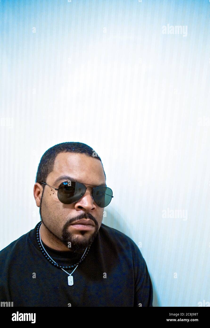 Il cubo di ghiaccio in posa per una fotografia per promuovere il film 'biglietto della lotteria' in Philadelphia, PA. Foto Stock